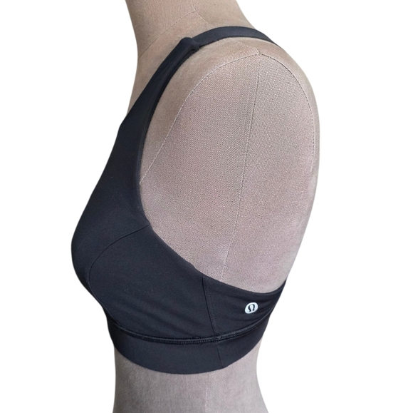 Lululemon Fast & Free Bra Black Size 6 - Picture 6 of 16
